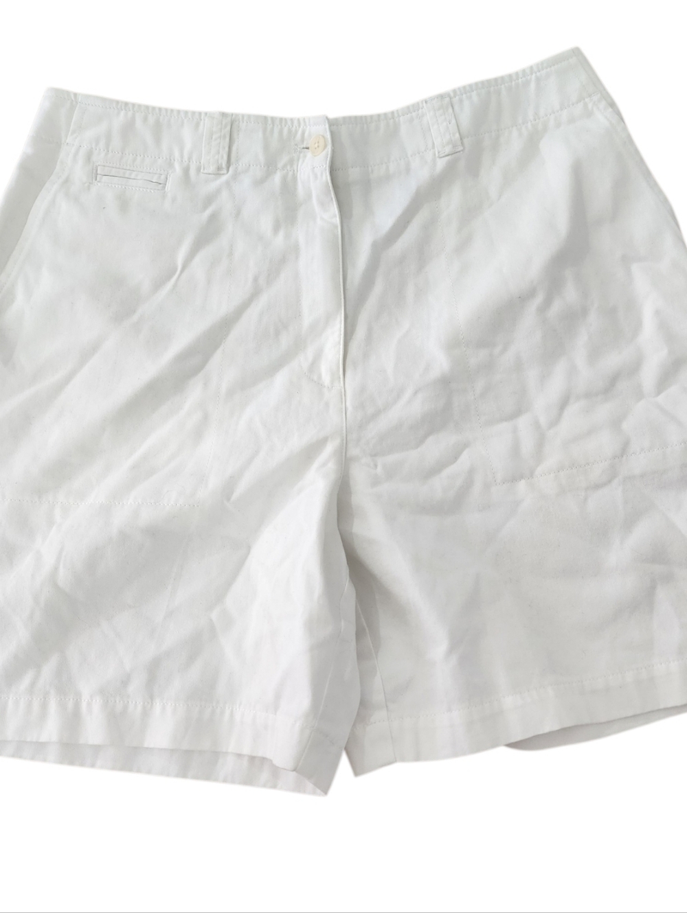 RHALP LAIREN Woman's White Shorts
